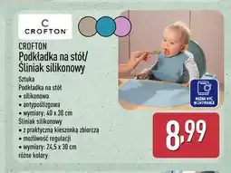 ALDI Śliniak silikonowy Crofton oferta