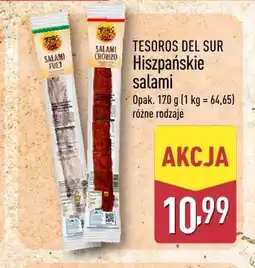 ALDI Hiszpańskie salami Tesoros del Sur oferta
