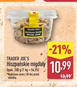 ALDI Hiszpańskie migdały Trader Joe's oferta