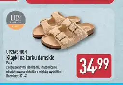 ALDI Klapki na korku damskie UP2FASHION oferta