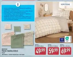 ALDI Pościel z bawełny renforcè Novitesse 140x200 cm oferta