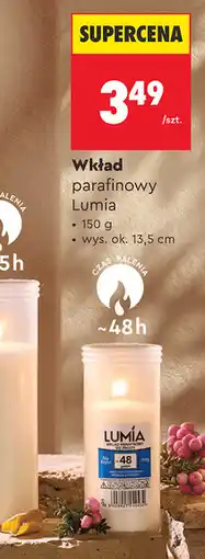 Biedronka Wkład parafinowy Lumia oferta