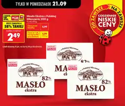 Biedronka Masło Ekstra z Polskiej Mleczarni oferta