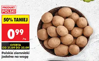 Biedronka Polskie ziemniaki jadalne na wagę oferta