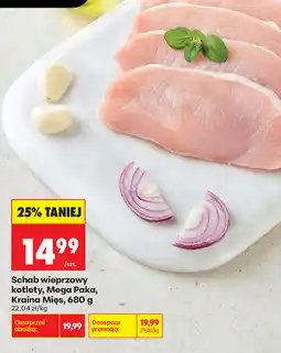 Biedronka Schab wieprzowy kotlety, Mega Paka, Kraina Mięs oferta