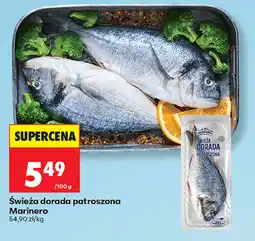 Biedronka Świeża dorada patroszona Marinero oferta