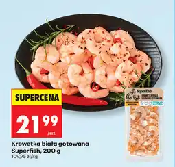 Biedronka Krewetka biała gotowana Superfish oferta
