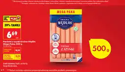 Biedronka Parówki z szynki Kraina Wędlin Mega Paka oferta
