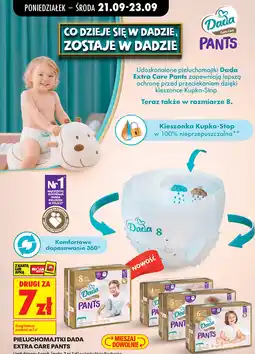 Biedronka Pieluchomajtki Dada Extra Care Pants rozmiar 8 oferta