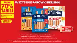 Biedronka Wszystkie parówki Berlinki oferta