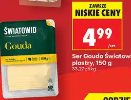 Biedronka Ser Gouda Światowid plastry oferta