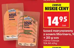Biedronka Łosoś marynowany z sosem Marinero, 100 g + 20 g sos oferta