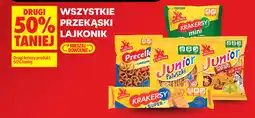 Biedronka Wszystkie przekąski Lajkonik oferta