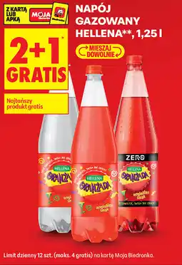 Biedronka Napój gazowany Hellena oferta