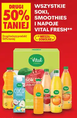 Biedronka Soki, smoothies i napoje Vital Fresh oferta