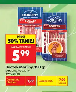 Biedronka Boczek Morliny, parzony, wędzony oferta