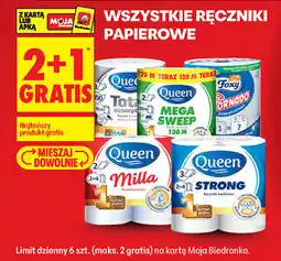 Biedronka Ręczniki papierowe Queen oferta
