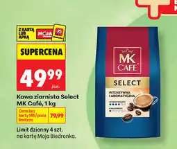 Biedronka Kawa ziarnista Select MK Café oferta