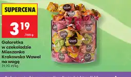 Biedronka Galaretka w czekoladzie Mieszanka Krakowska Wawel na wagę oferta