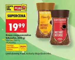 Biedronka Kawa rozpuszczalna Eduscho, 200 g: Intense, Family oferta