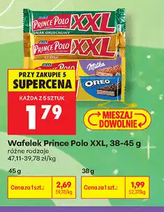 Biedronka Wafelek Prince Polo XXL oferta