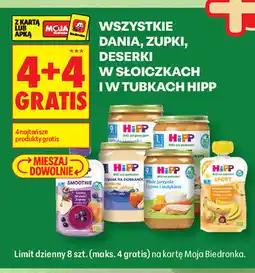 Biedronka Wszystkie dania, zupki, deserki w słoiczkach i w tubkach Hipp oferta