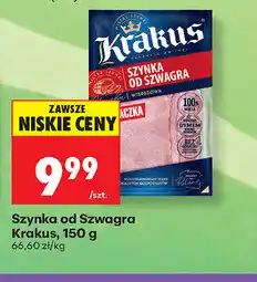 Biedronka Szynka od Szwagra Krakus oferta