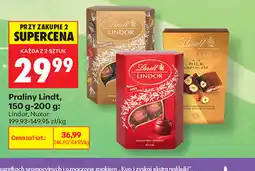 Biedronka Praliny Lindt Lindor, Nuxor, 150 g-200 g oferta