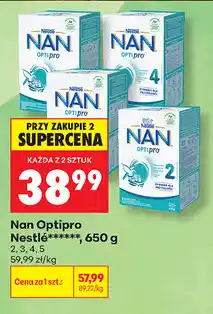 Biedronka Nan Optipro Nestlé mleko modyfikowane oferta
