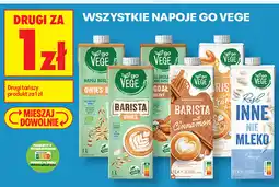 Biedronka Napoje roślinne Go Vege oferta