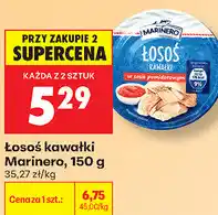 Biedronka Łosoś kawałki Marinero oferta