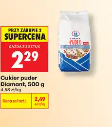 Biedronka Cukier puder Diamant oferta
