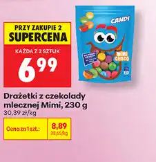 Biedronka Candi Drażetki z czekolady mlecznej Mimi oferta