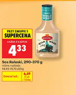 Biedronka Sos Roleski oferta