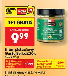 Biedronka Krem pistacjowy Gusto Bello oferta
