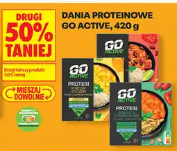 Biedronka Dania proteinowe Go Active oferta