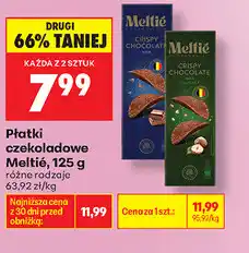 Biedronka Płatki czekoladowe Meltié oferta