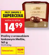 Biedronka Praliny z orzeszkiem laskowym Meltie COCOA DELICE oferta