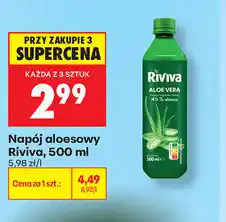 Biedronka Napój aloesowy Riviva oferta