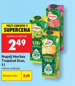 Biedronka Napój Hortex Tropical Duo oferta