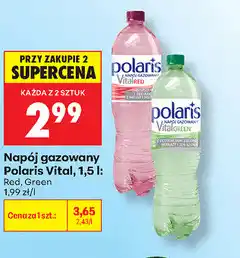 Biedronka Napój gazowany Polaris Vital oferta