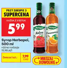 Biedronka Syrop Herbapol oferta