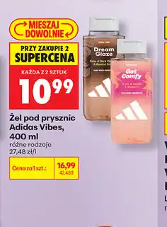 Biedronka Żel pod prysznic Adidas Vibes oferta