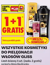 Biedronka Wszystkie kosmetyki do pielęgnacji włosów Gliss oferta