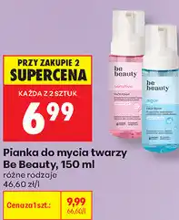 Biedronka Pianka do mycia twarzy Be Beauty oferta