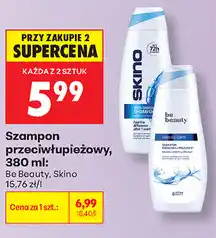 Biedronka Szampon przeciwłupieżowy Be Beauty, Skino oferta