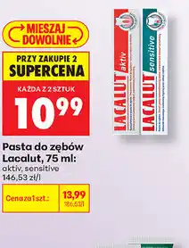 Biedronka Pasta do zębów Lacalut oferta