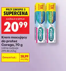 Biedronka Krem mocujący do protez Corega oferta