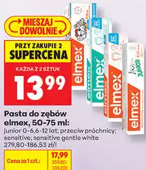 Biedronka Pasta do zębów elmex oferta
