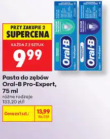 Biedronka Pasta do zębów Oral-B Pro-Expert oferta